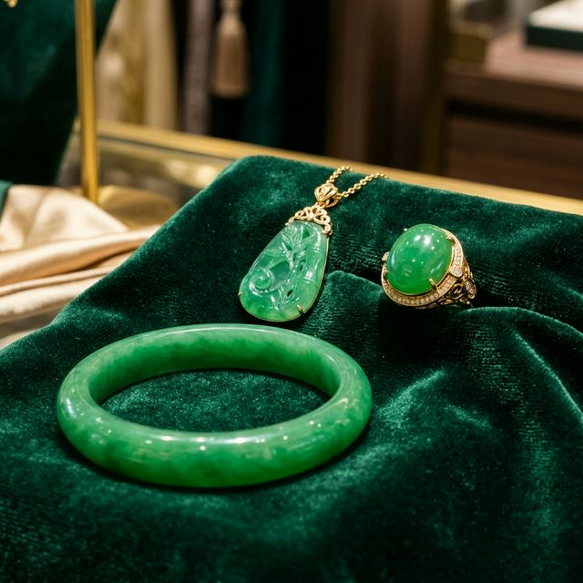 翡翠成品展示